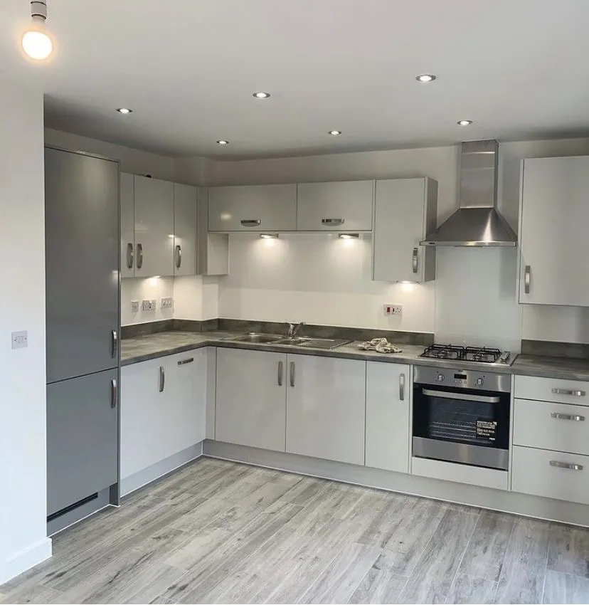 Kitchen — fully cleaned