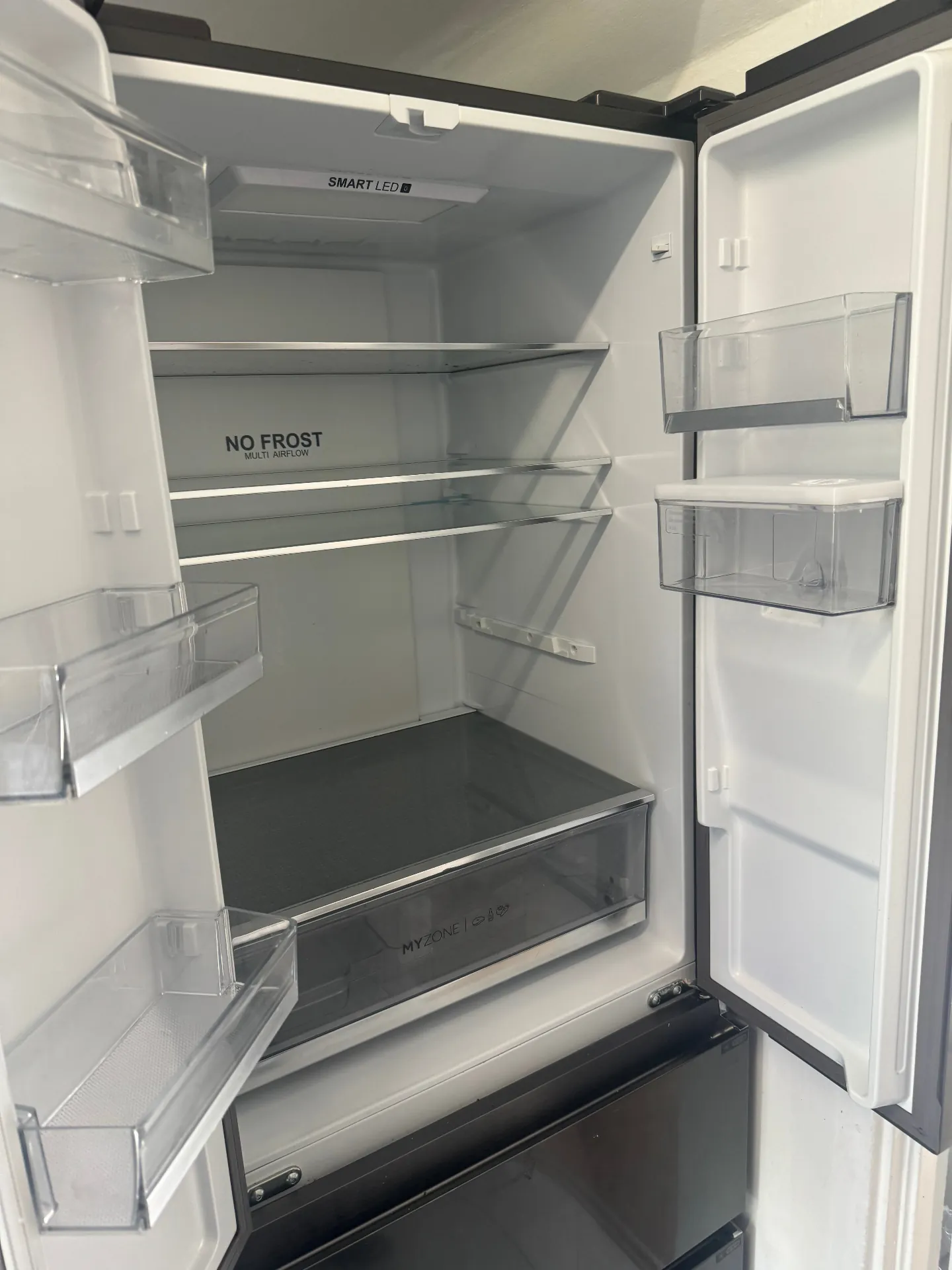 Fridge — interior sanitised