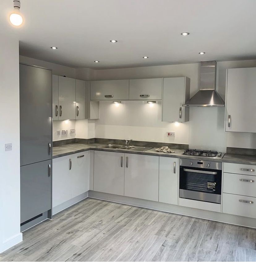 Kitchen — fully cleaned