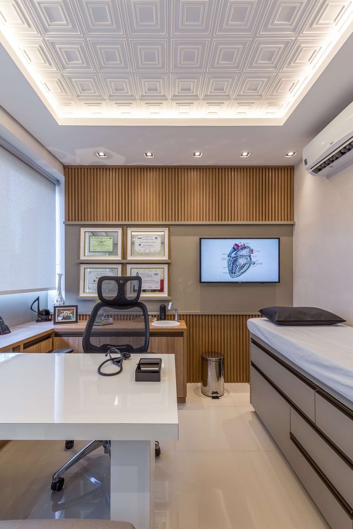 Clinic consulting room